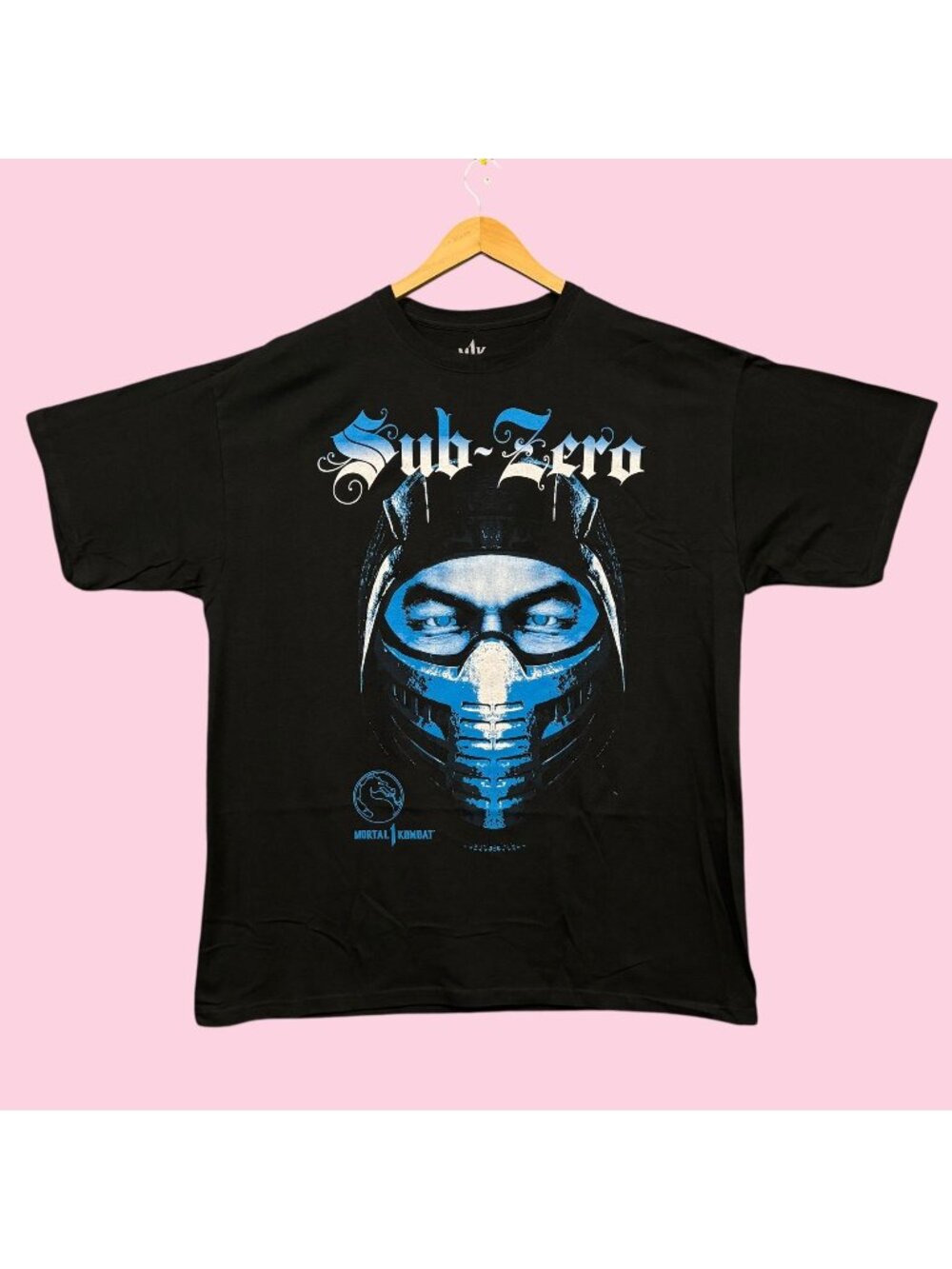 Mortal Kombat 1 Sub-Zero Flawless Victory Video Game Poster Tee XXL